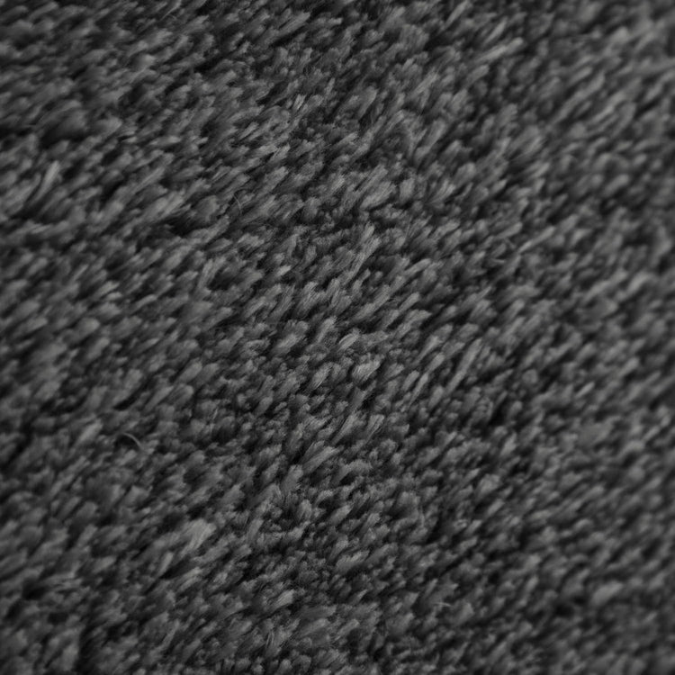 Living Room Rug Fluffy Washable in Short Pile Soft, Size:160X220 Cm, Colour:Anthracite